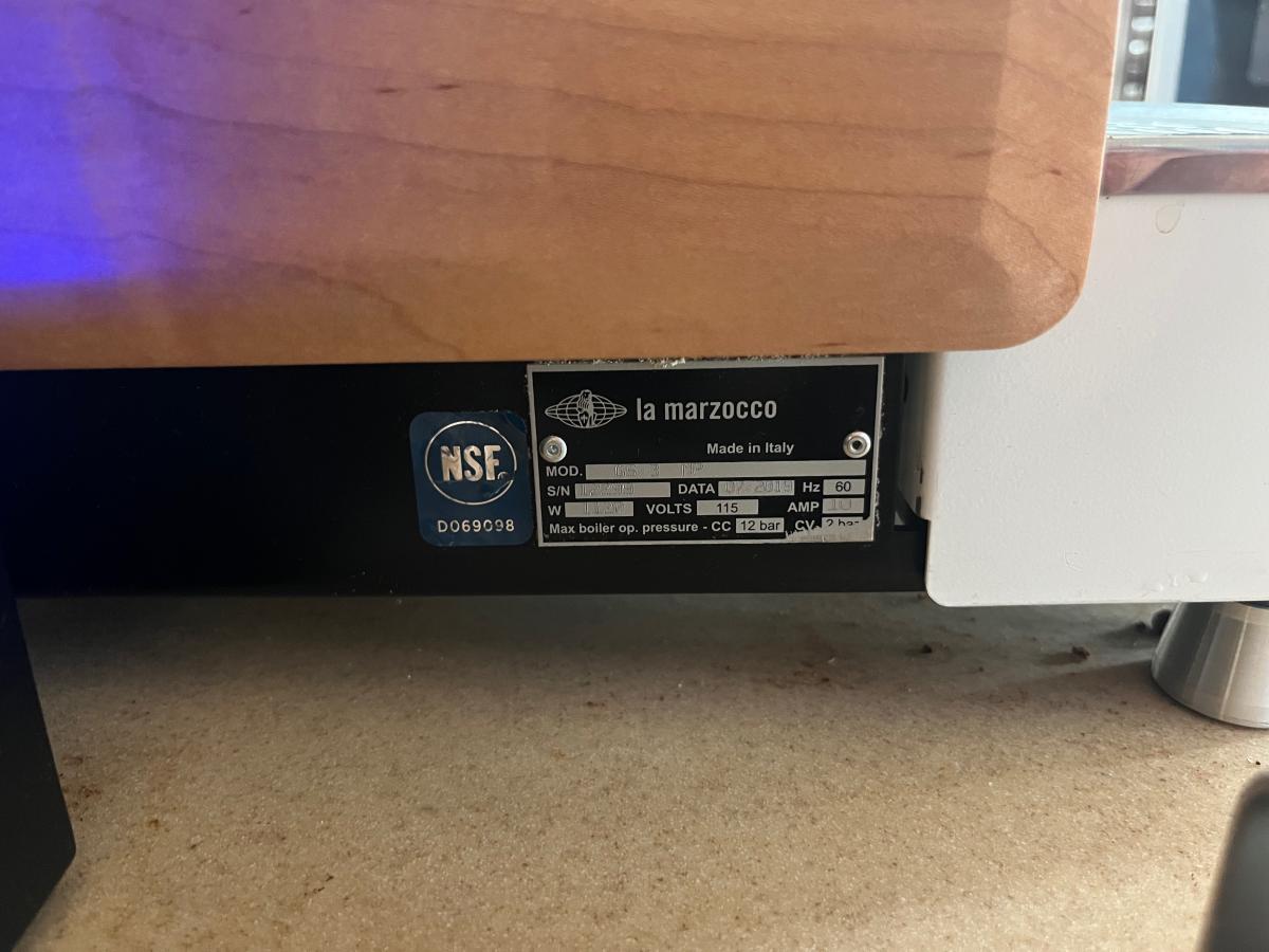 La Marzocco GS3 MP – July 2019